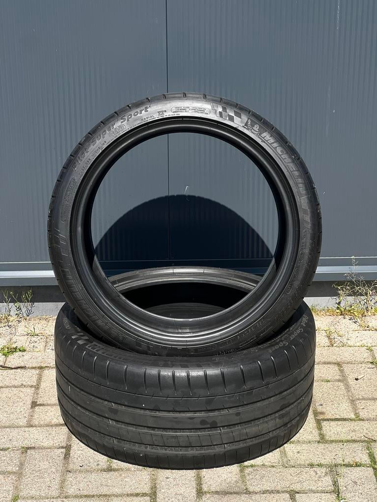 265 35 19 & 295 30 20 michelin pilot super sport banden, Ophalen of Verzenden, 20 inch, Zomerbanden, Band(en)