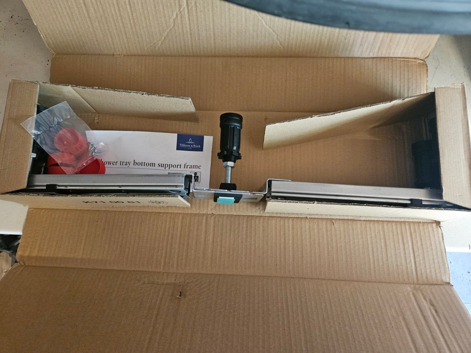 Villeroy & Boch Douchebak Ondersteuningsframe U82990000, Ophalen of Verzenden, Nieuw, Douche