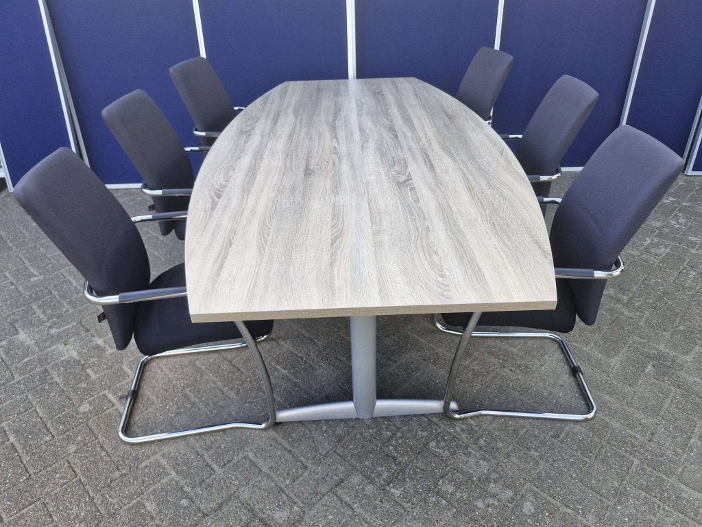Ahrend vergadertafel klein tot groot, nieuw blad naar keuze, Demontabel, Kofferen 60, 5492 BP Sint-Oedenrode, Ophalen of Verzenden