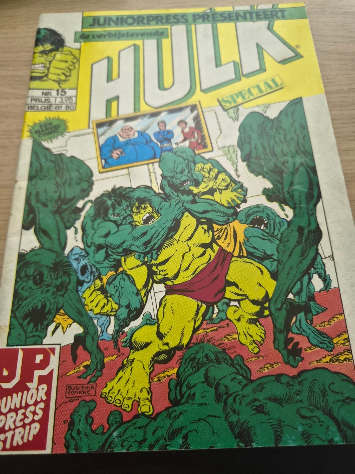 De Verbijsterende Hulk Special - Juniorpress Nr. 15, Boeken, Ophalen of Verzenden