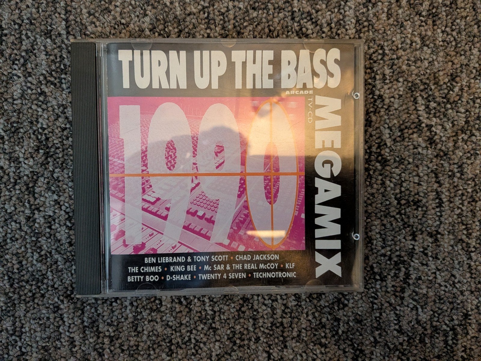 Turn Up The Bass 1990 Megamix, Cd's en Dvd's, Gebruikt, Dance, Ophalen of Verzenden, Verzamelalbum