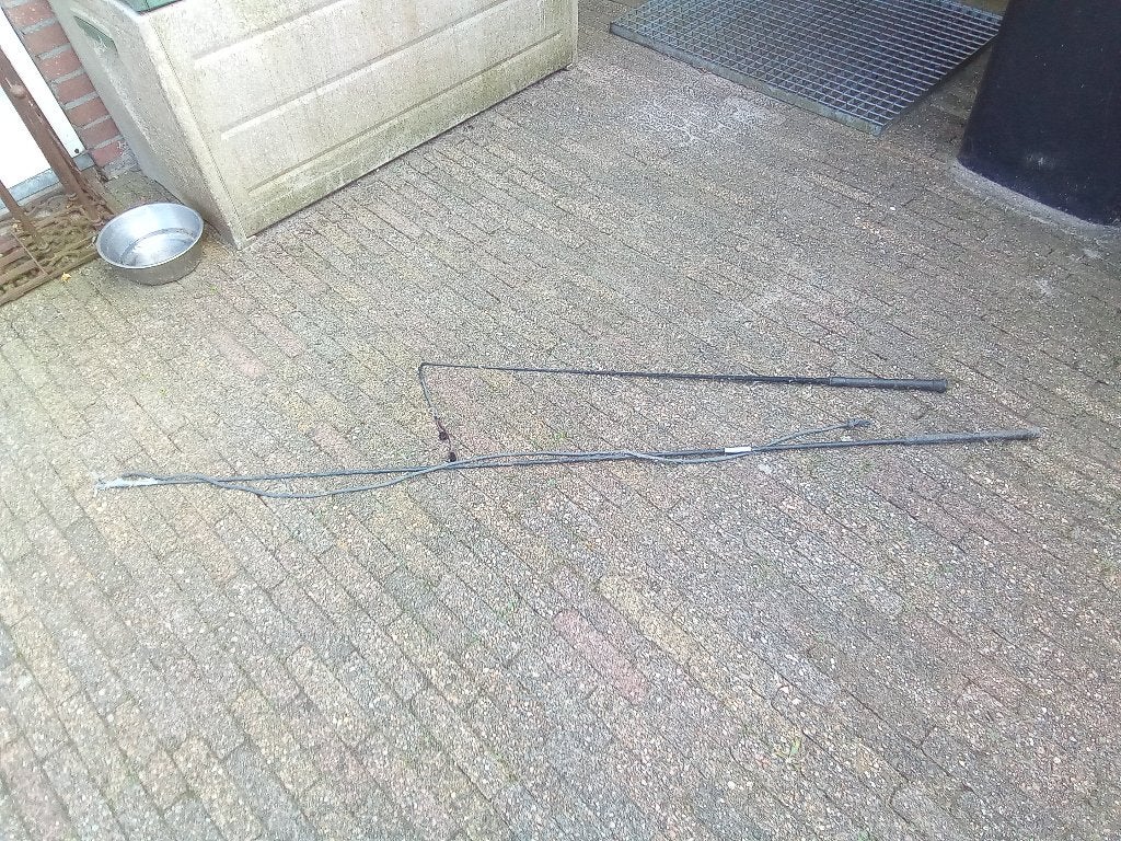 Longeer en dressuur zweep., Dieren en Toebehoren, Paardrijkleding, Ophalen, Gebruikt, Dressuur, Overige typen