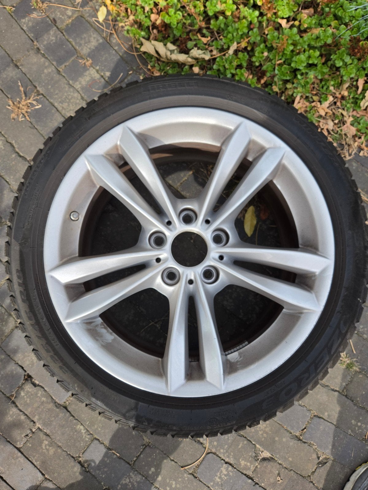 BMW 3/4serie F30/F31/F32/F33/F36 18 inch winterset origineel, Auto-onderdelen, Ophalen, 18 inch, Gebruikt, Banden en Velgen
