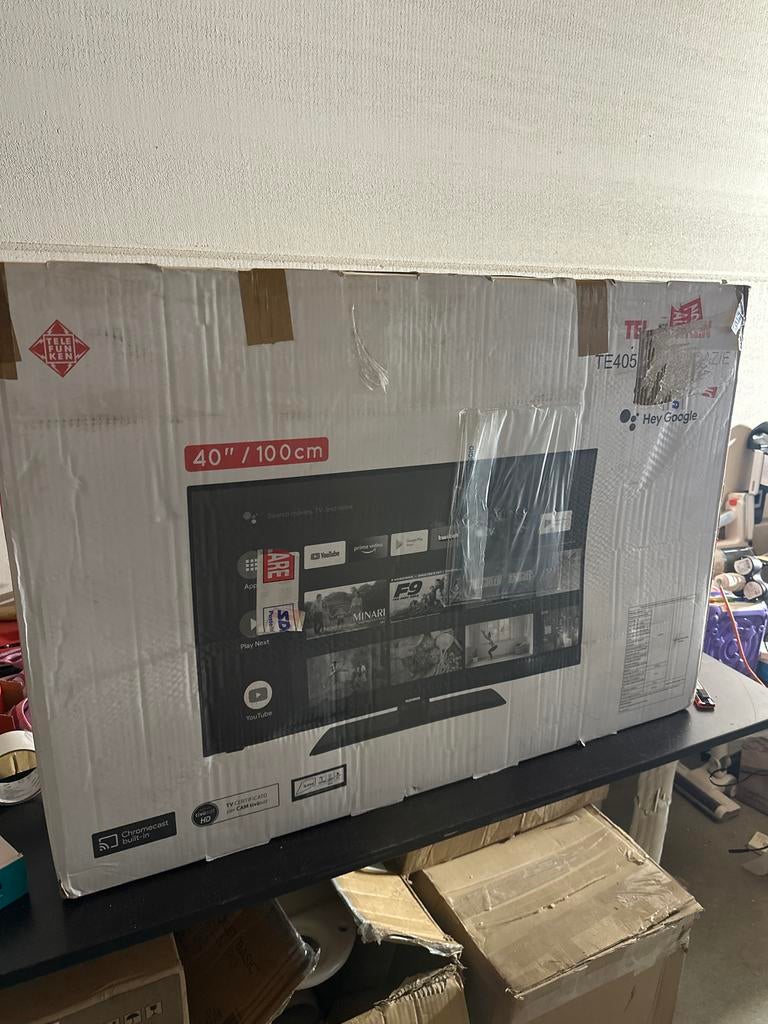 Telefunken 40 inch Smart TV - Beeld defect, Overige merken, ., Ophalen of Verzenden, .