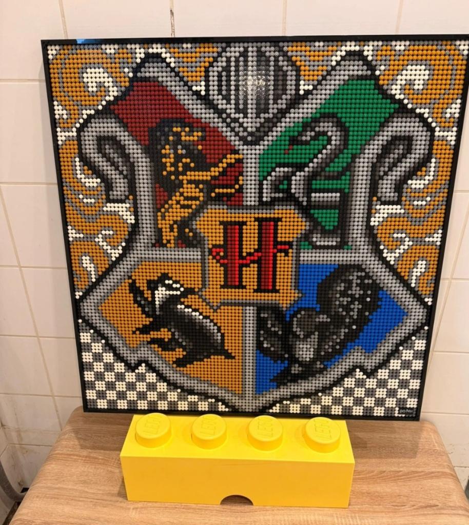 Lego art Harry Potter 4x, Compleet, Lego, Harry Potter, Ophalen of Verzenden
