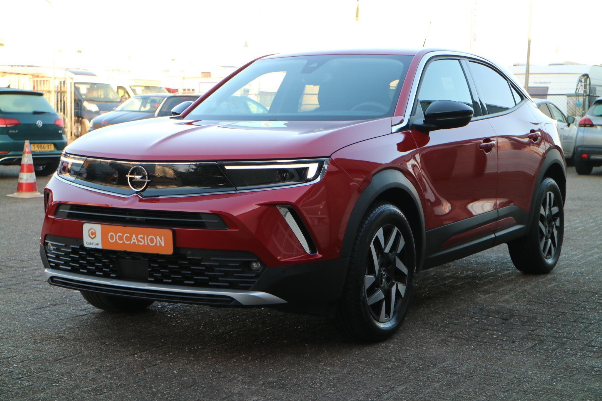 Opel Mokka 1.2 Turbo Ultimate | Camera | Carplay | Goed onde, Auto's, Gebruikt, 1199 cc, 620 kg, Leder