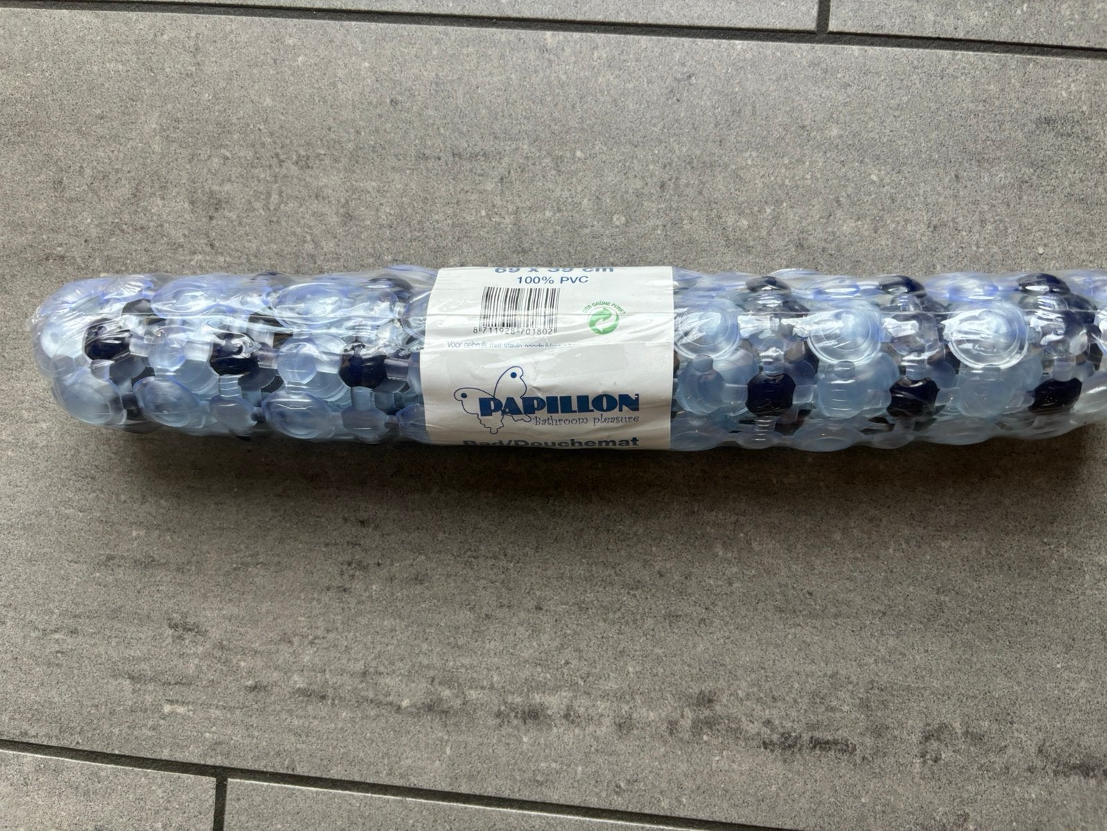 Douchemat nieuw blauw, Ophalen of Verzenden, Nieuw, Blauw, Badmat