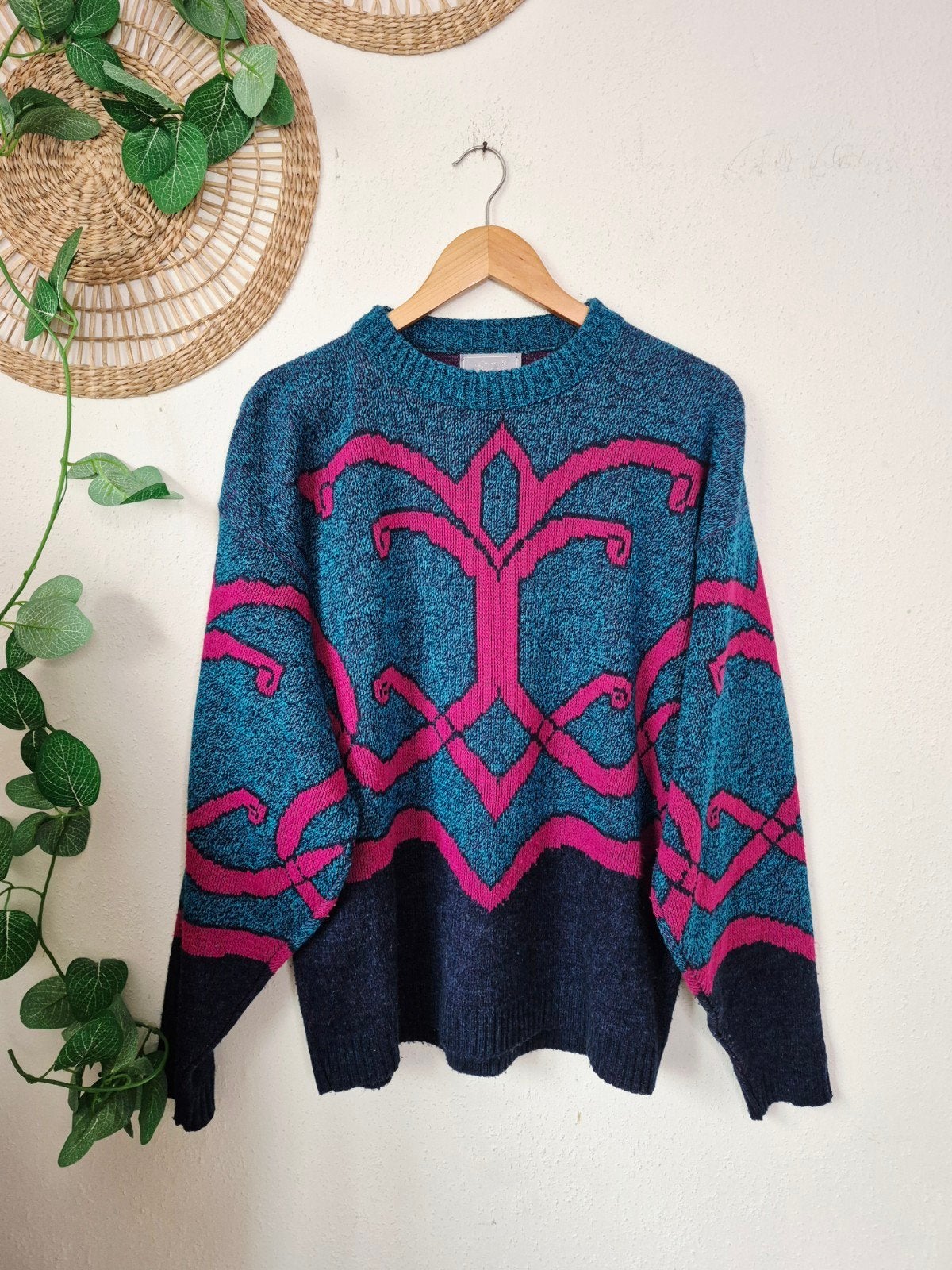 Vintage 90s streetwear trui L, Verzenden, Zo goed als nieuw, Maat 52/54 (L), Vintage
