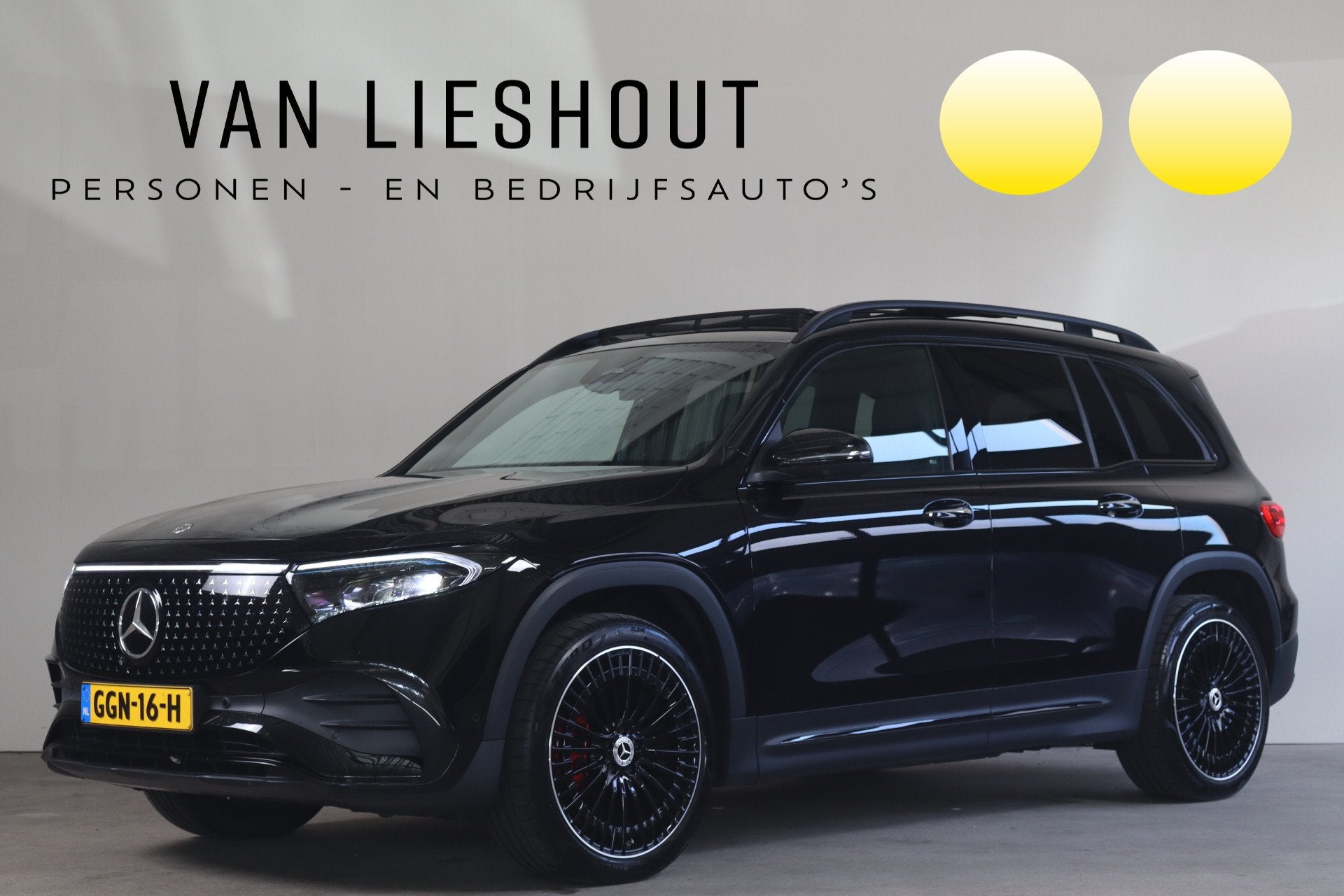 Mercedes-Benz EQB 350 4MATIC AMG Line 67 kWh - NL- Auto! SOH, Auto's, Gebruikt, EQB, Verwarmde buitenspiegels, 2065 kg
