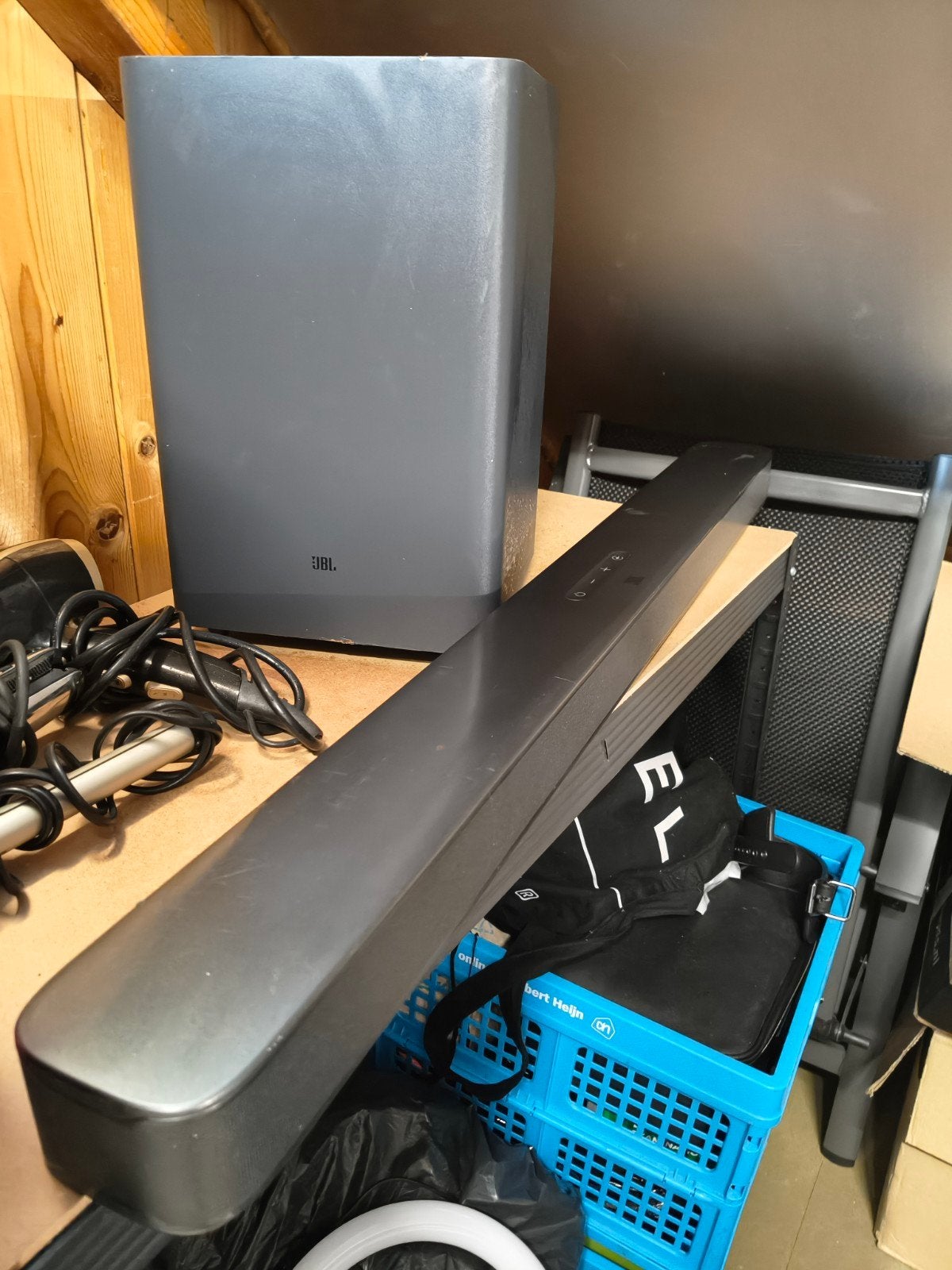 JBL Soundbar met Subwoofer - Krachtig Geluid, Ophalen of Verzenden, Met externe subwoofer, Gebruikt
