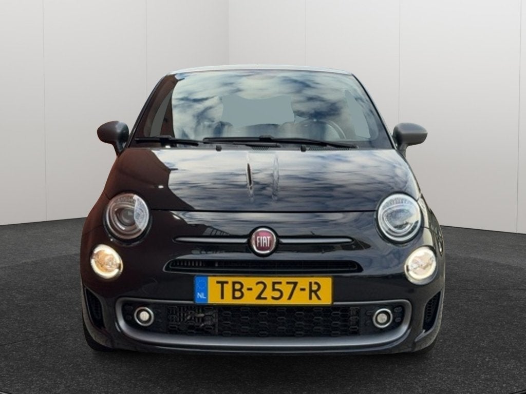 Fiat 500 0.9 TwinAir Turbo Sport 105PK Sportinterieur Half L, Auto's, Keurmerk '100% Onderhouden', Gebruikt, Leder en Stof, Origineel Nederlands