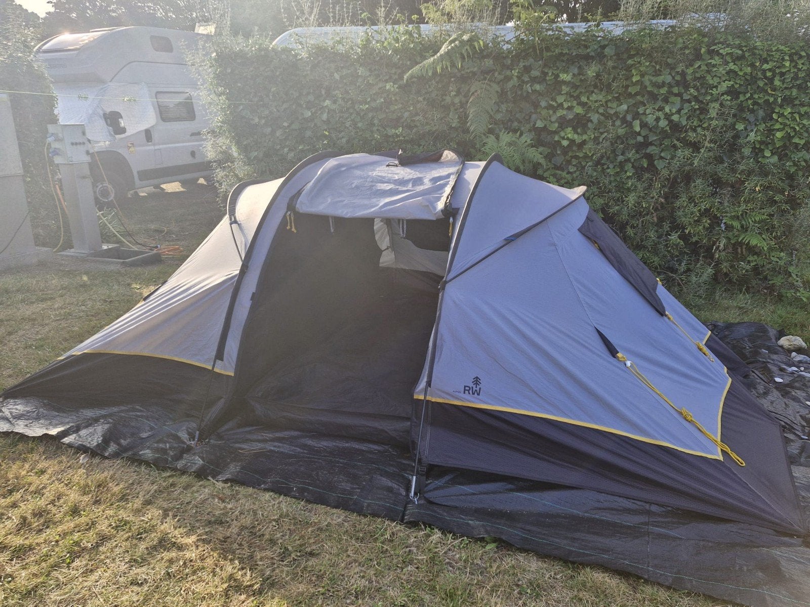 polyester Redwood Aspen BS vis-a-vis tent in goede staat, Ophalen of Verzenden, Gebruikt