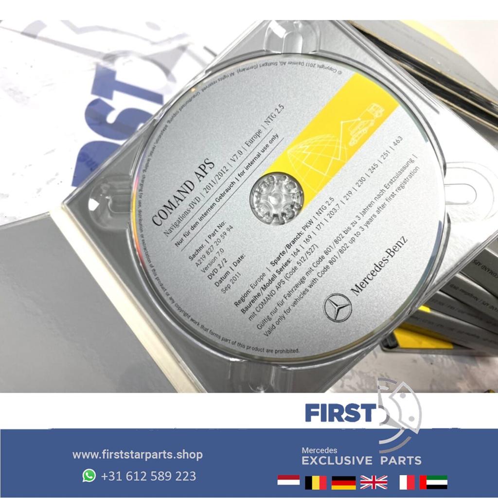 NTG2.5 V7 APS COMAND NAVIGATIE CD Mercedes W166 W172 W176 W2, Auto diversen, Autonavigatie, Gebruikt, -, -, Ophalen of Verzenden
