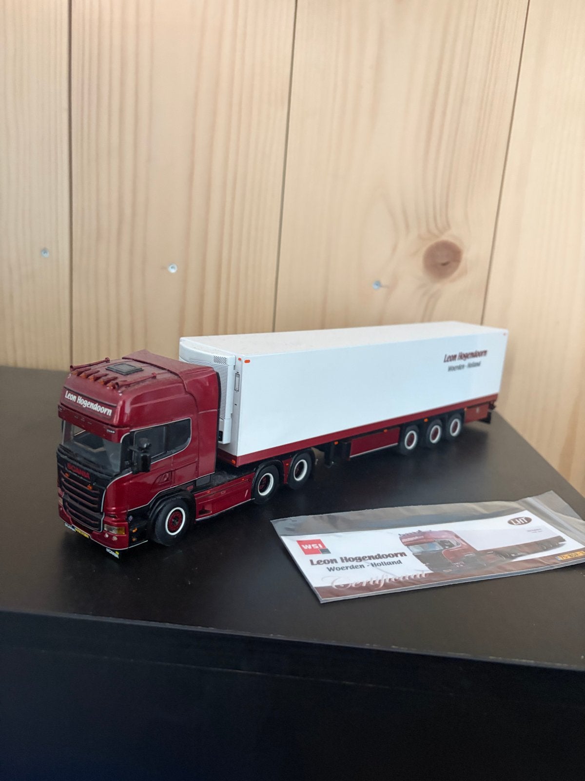 WSI Scania R620 Leon Hogendoorn, Ophalen of Verzenden, Zo goed als nieuw, Bus of Vrachtwagen