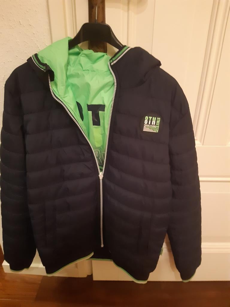 JAS MAAT 170 - 176 ALS NIEUW 2 ZIJDEN DRAAGBAAR, Kleding | Heren, Ophalen of Verzenden, Zo goed als nieuw, Overige maten, Blauw