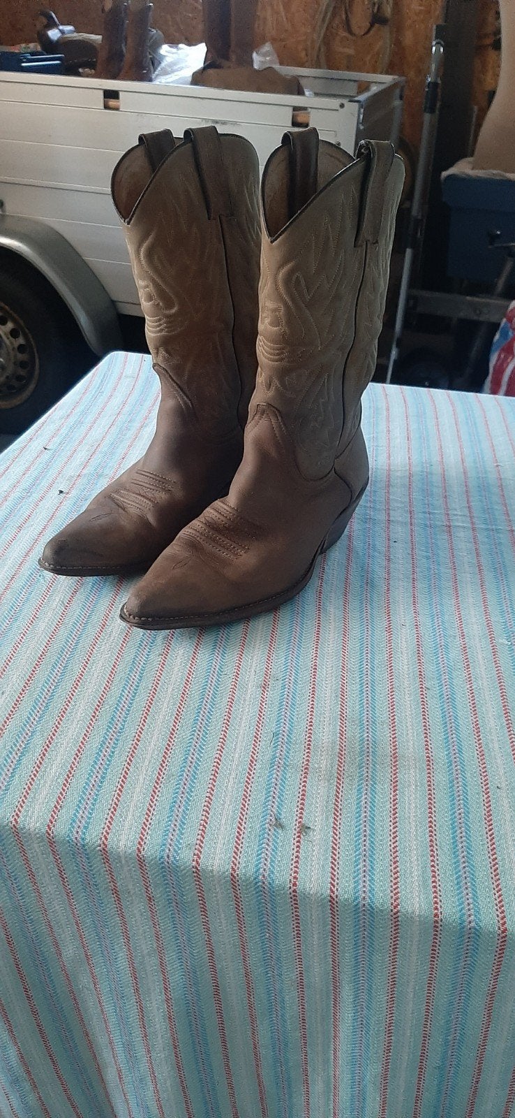 sancho western laarzen, Hoge laarzen, Bruin, Ophalen of Verzenden, Sancho