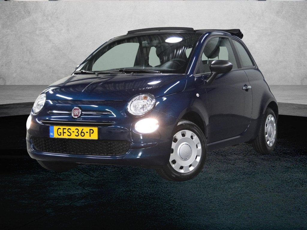 Fiat 500C 69PK Hybrid Urban | 1ste eigenaar | Cabriodak | Ai, Gebruikt, Cabriolet, 4 stoelen, Bedrijf