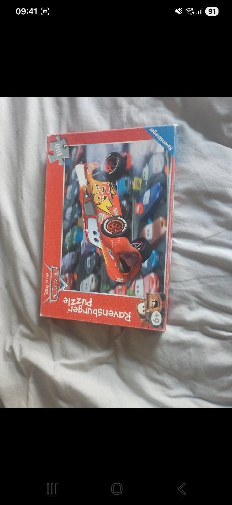 Cars puzzel, Ophalen of Verzenden, Meer dan 50 stukjes, Gebruikt, 6 jaar of ouder