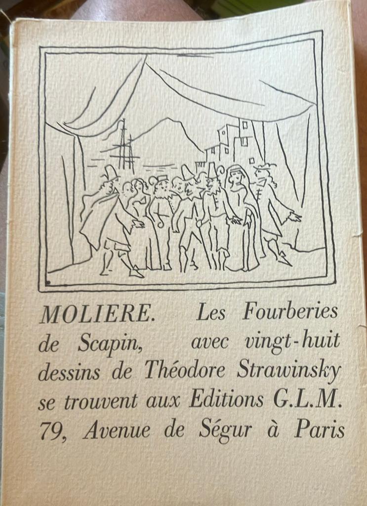 Molière (genummerd) - Les Fourbieries de Scapin, Boeken, Ophalen of Verzenden, Gelezen