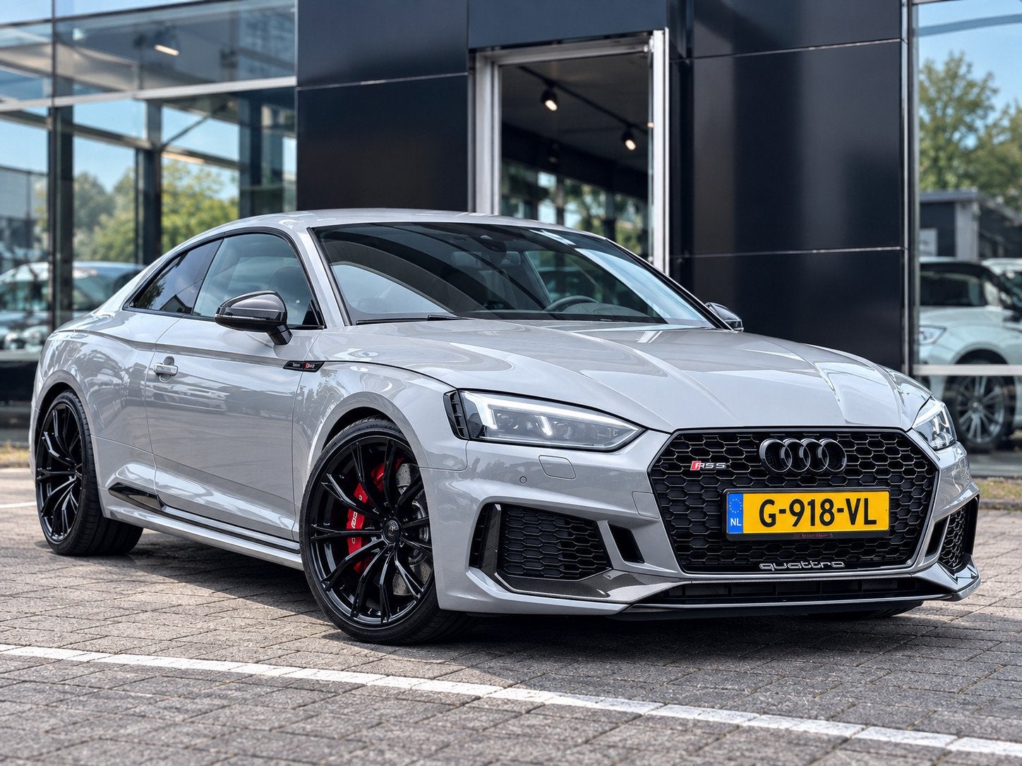 Audi A5 Coupé 2.9 TFSI RS 5 quattro Nardo Grey + 6 maanden, Auto's, Automaat, Dealer onderhouden, Gebruikt, 4 stoelen