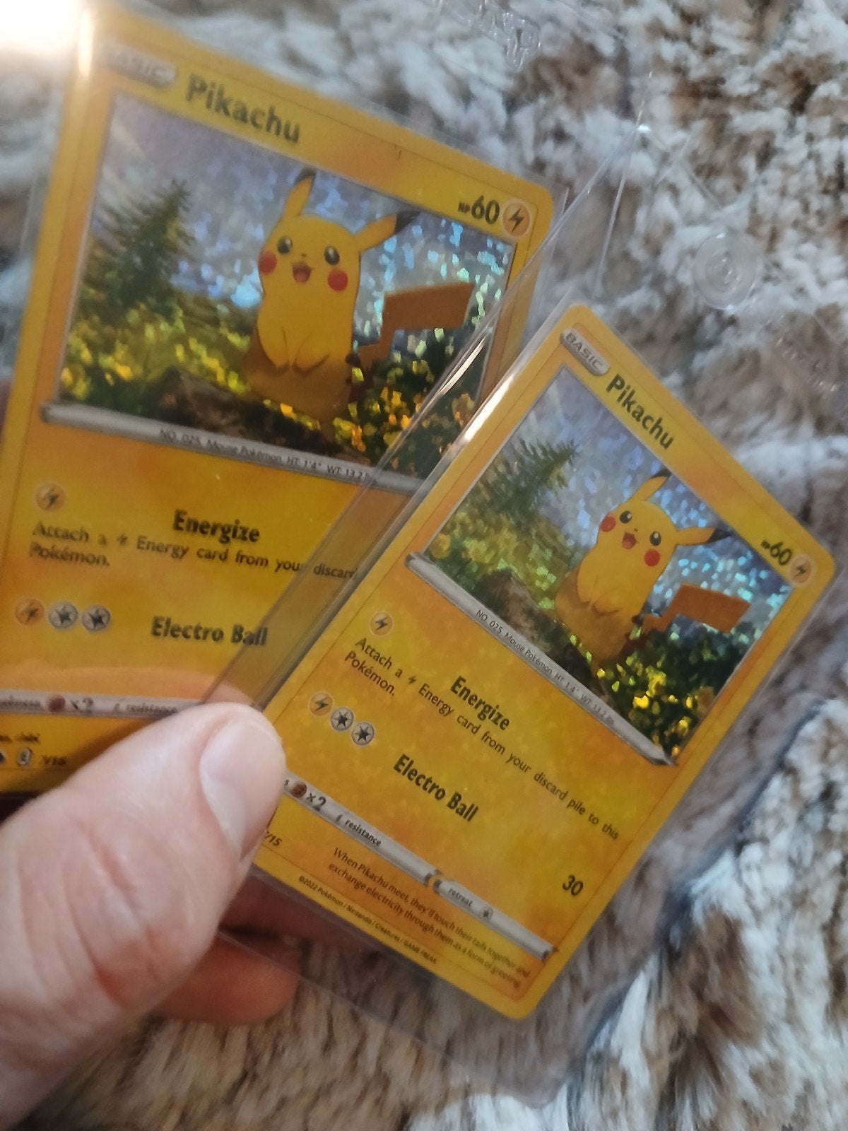 Pikachu McDonald's Holo Bleed Pokémon Kaart, Hobby en Vrije tijd, Verzamelkaartspellen | Pokémon, Ophalen of Verzenden, Zo goed als nieuw