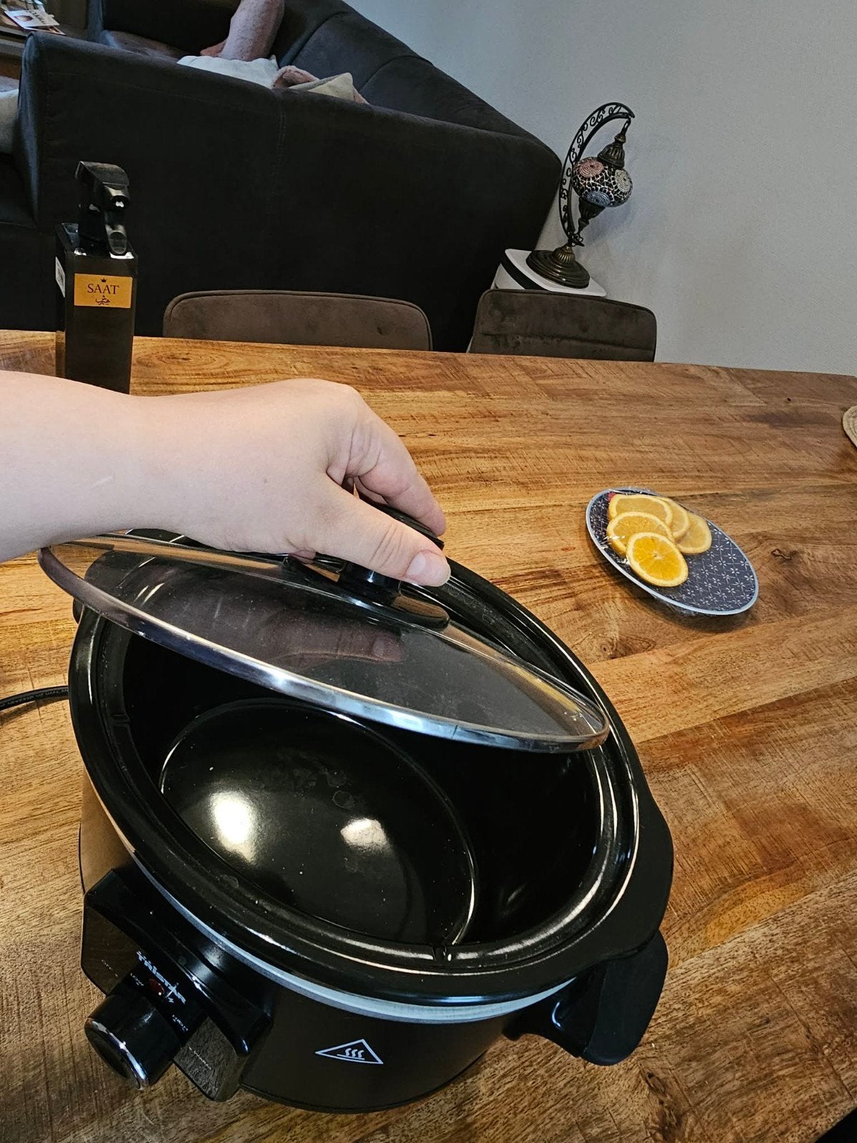 Tristar Slowcooker - Zwart - 3.5L, Ophalen, Gebruikt