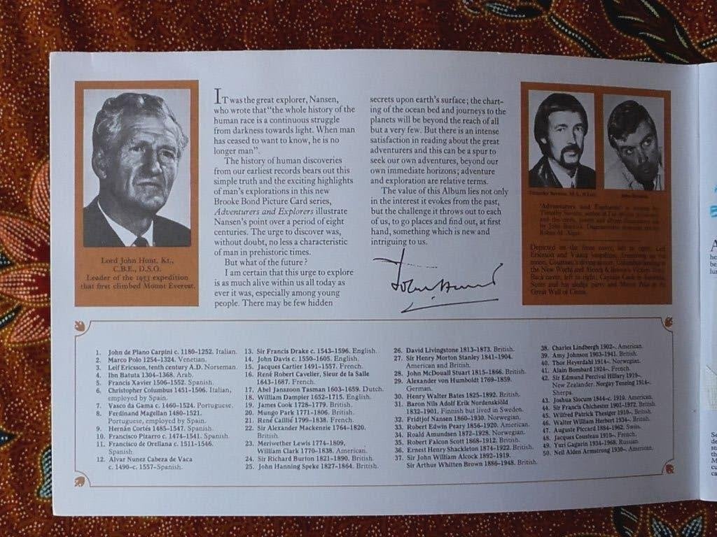 Vintage Engels plaatjesalbum van Brooke Bond tea bags., Ophalen of Verzenden