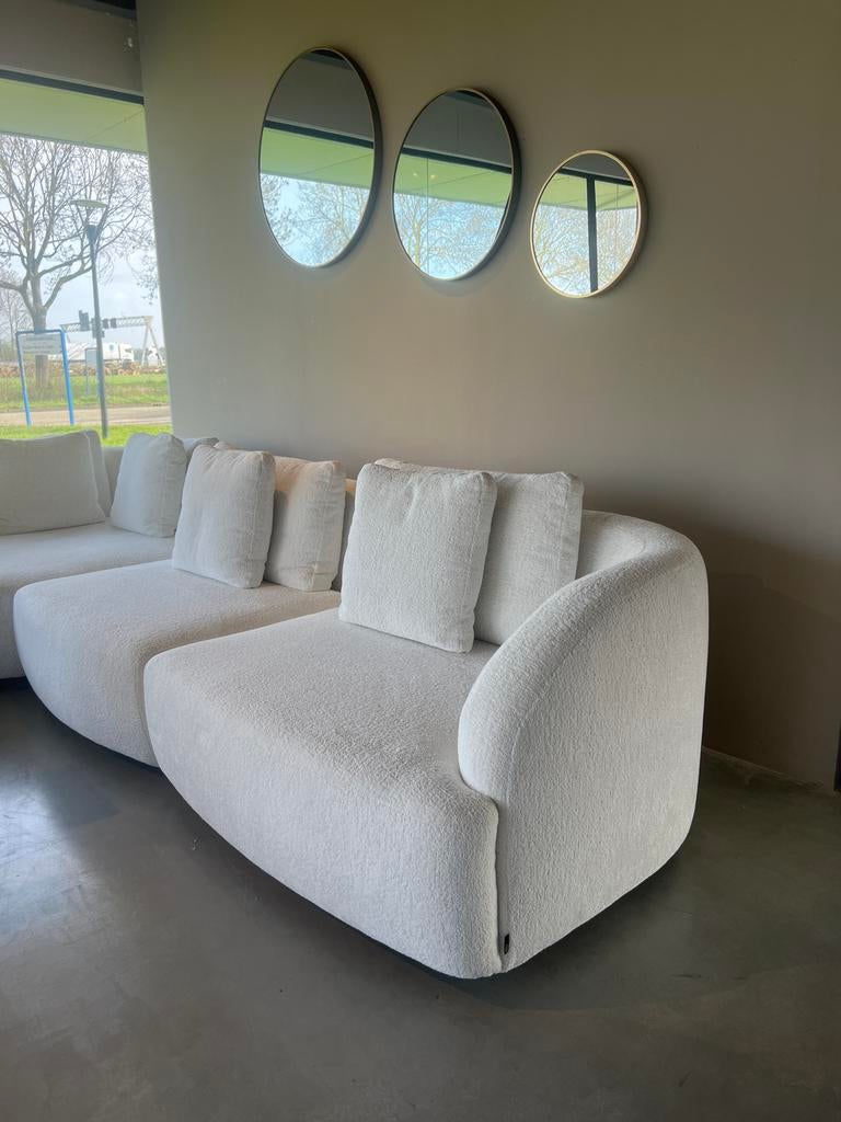 Passe Partout Medusa LSC Dolly snowwhite hoekbank, Huis en Inrichting, Gebruikt, 100 tot 125 cm, Hoekbank, 300 cm of meer