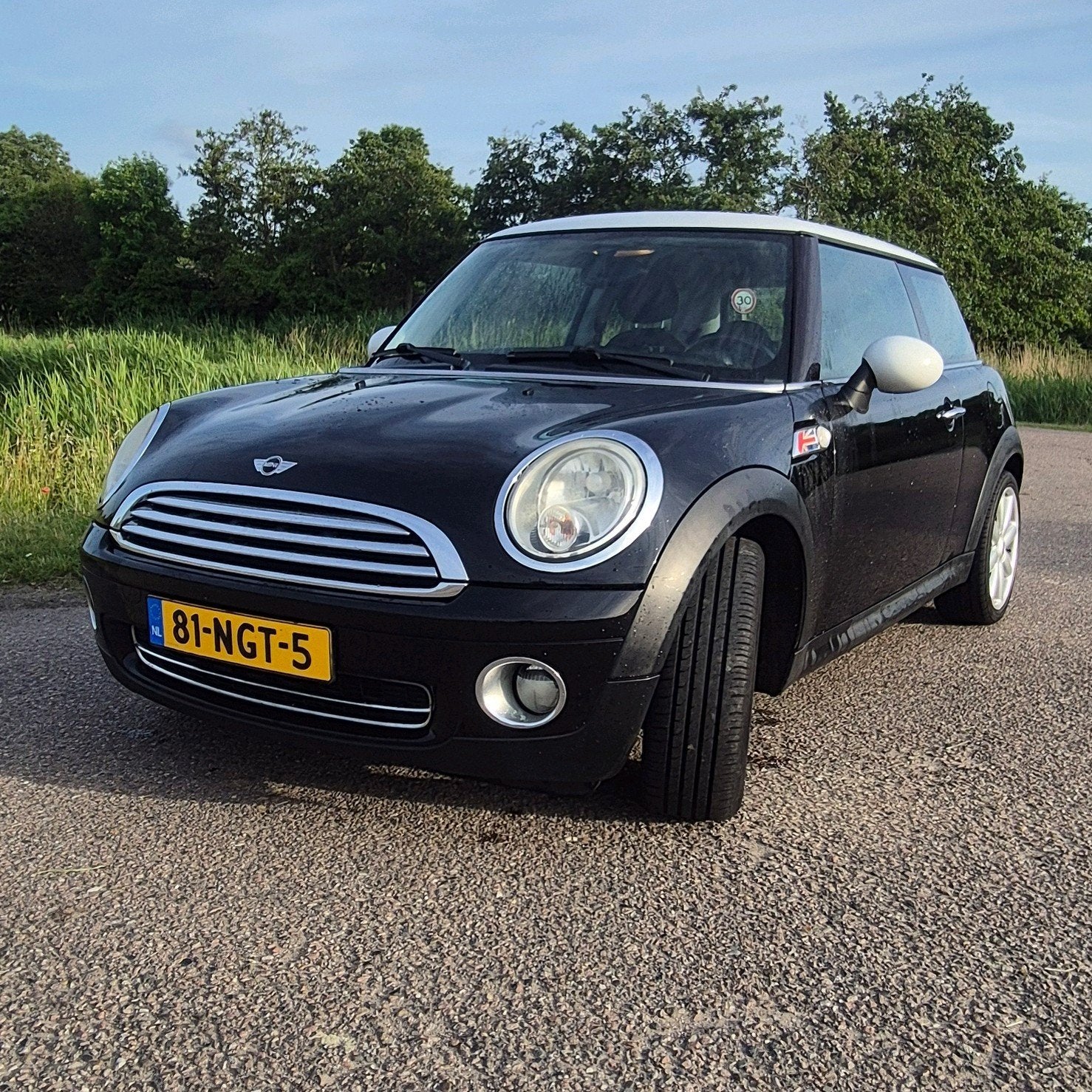 Mini 1.6 16V Cooper 2010 Zwart, Auto's, Mini, Particulier, Cooper, Benzine, Euro 4, C, Hatchback, Handgeschakeld, Origineel Nederlands