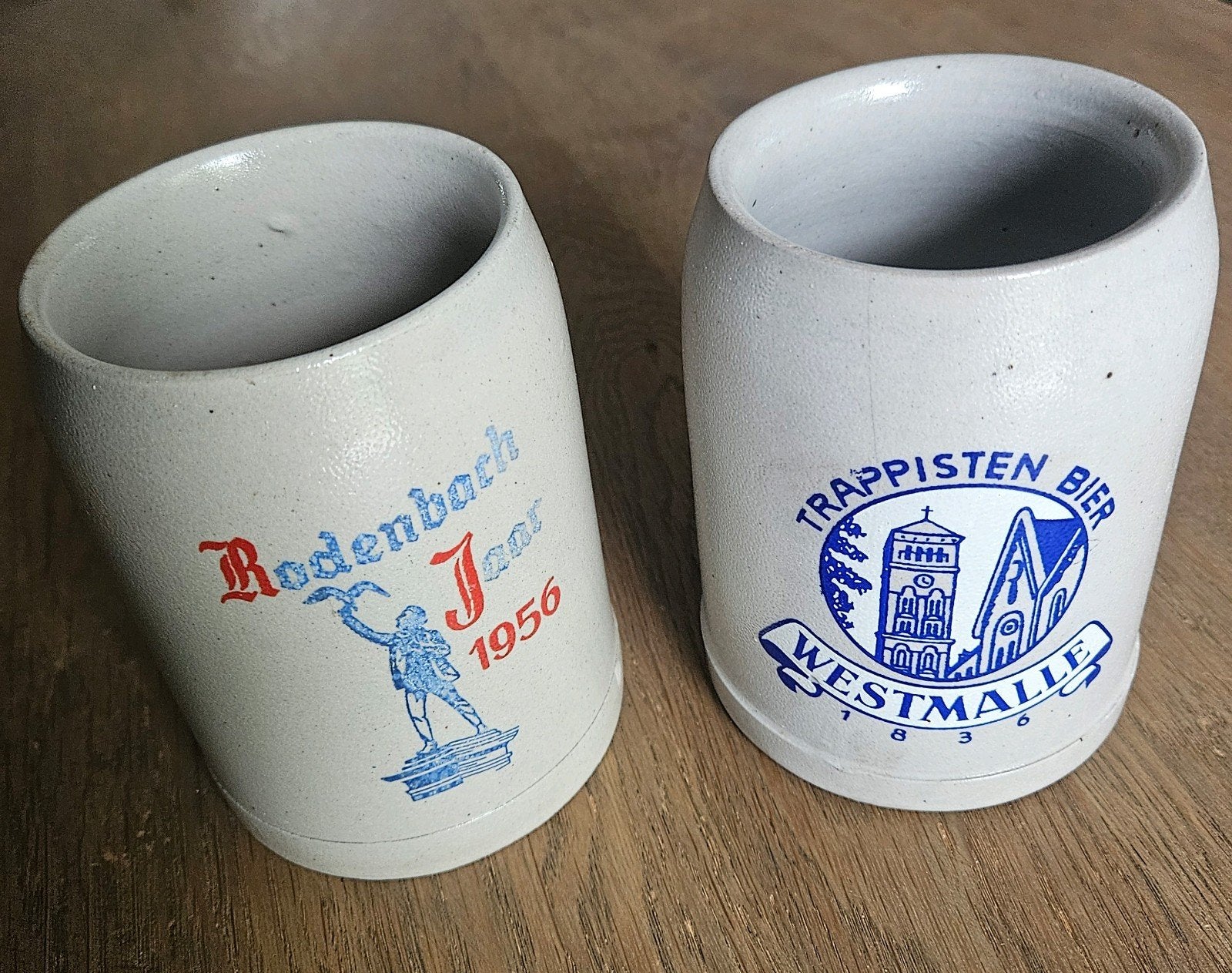 Vintage Rodenbach & Westmalle Bierpullen, Antiek en Kunst, Ophalen of Verzenden