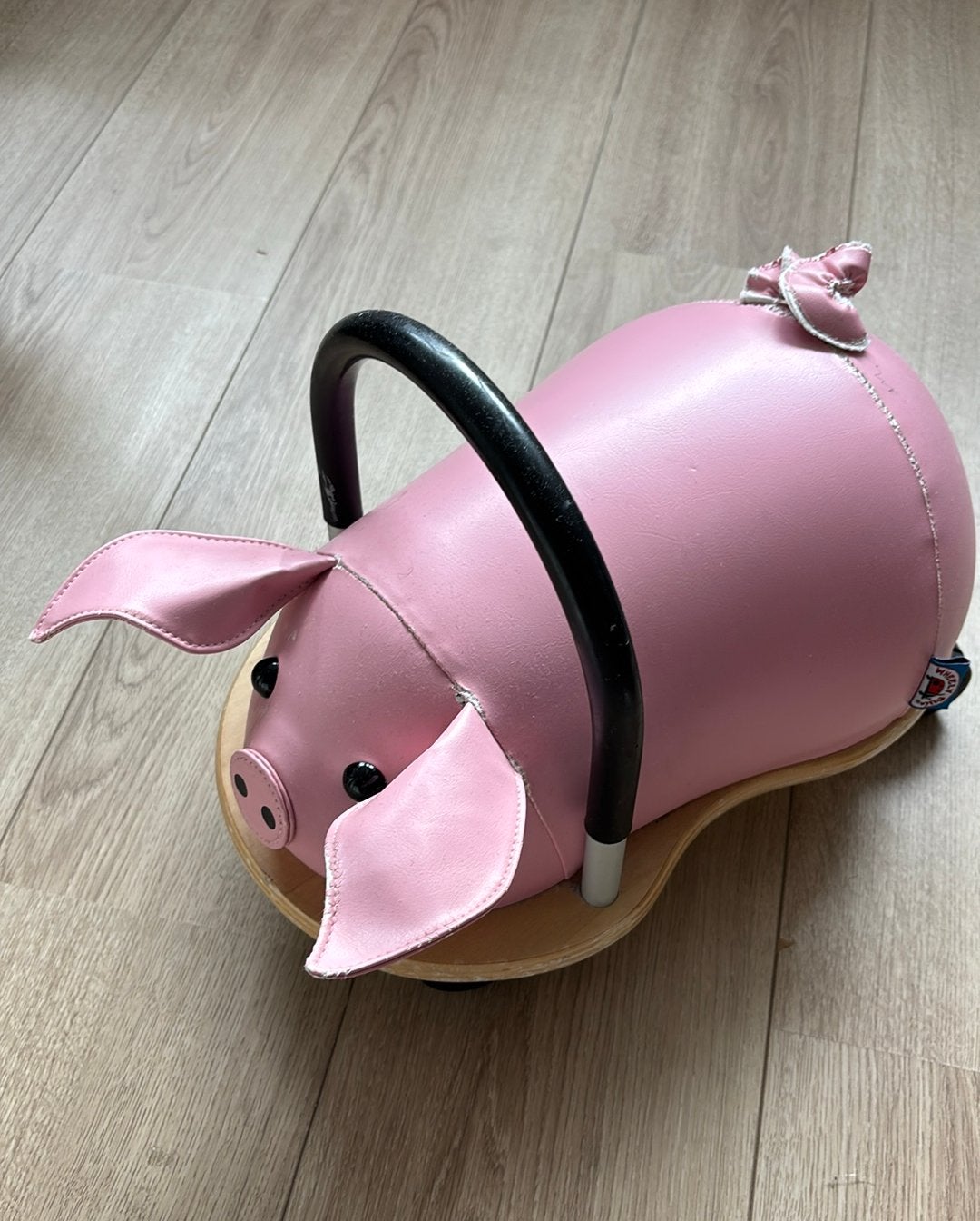 Loopwagen - Wheelybug Varken, Kinderen en Baby's, Ophalen, Gebruikt, Loopvoertuig