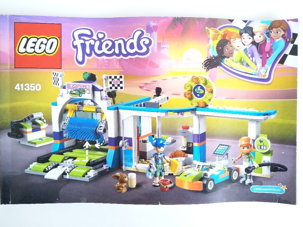 Lego Friends 41350 Autowasstraat, Kinderen en Baby's, Speelgoed | Duplo en Lego, Compleet, Lego, Friends, Ophalen of Verzenden
