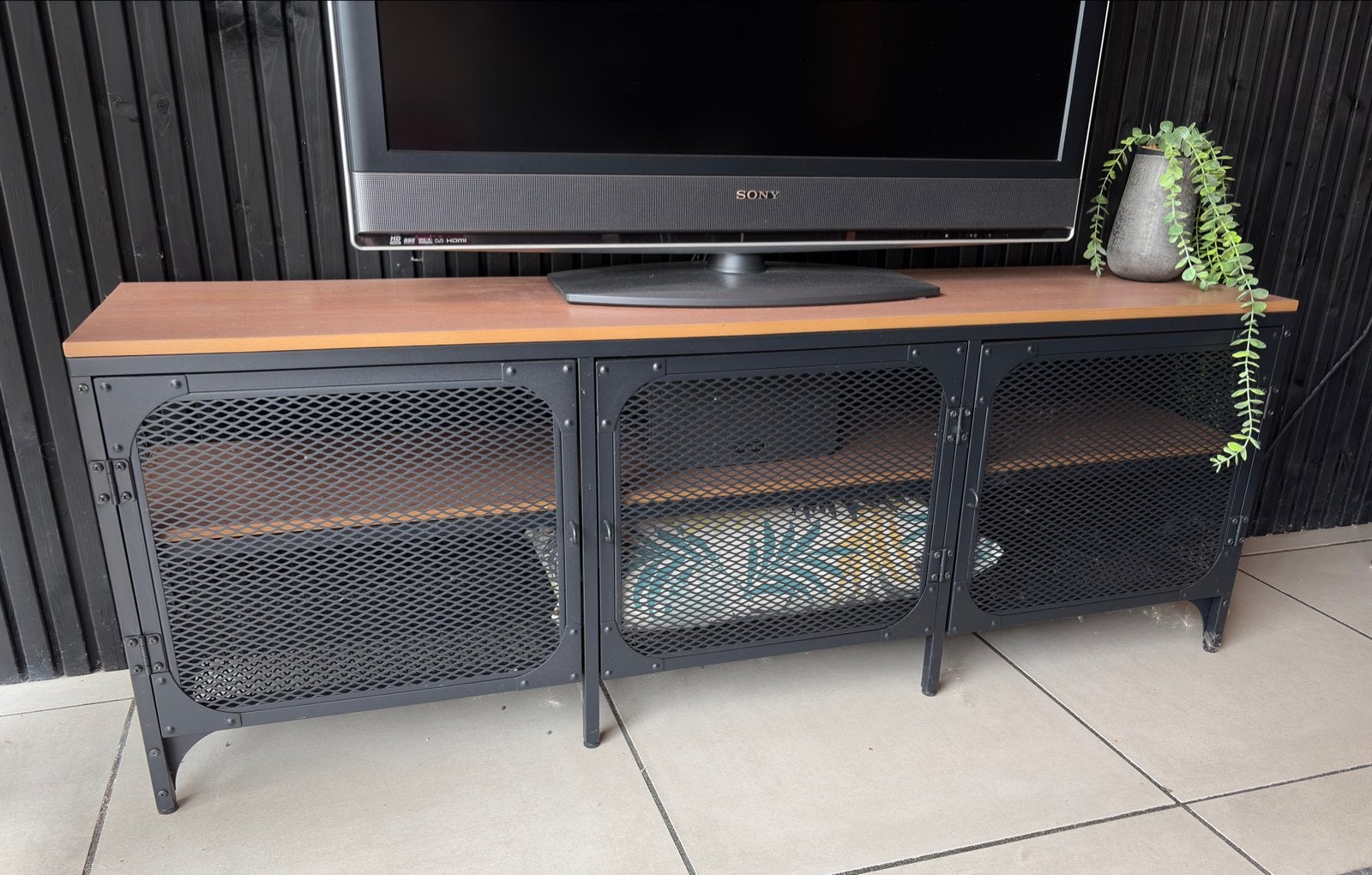 Ikea Fjällbo TV meubel - 150x36x54 cm, Ophalen, Gebruikt, 100 tot 150 cm, Minder dan 100 cm
