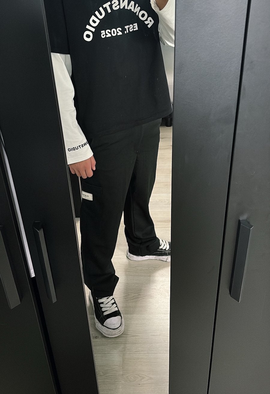 Flaneur pantalon, Kleding | Heren, Ophalen, Nieuw, Maat 48/50 (M), Zwart