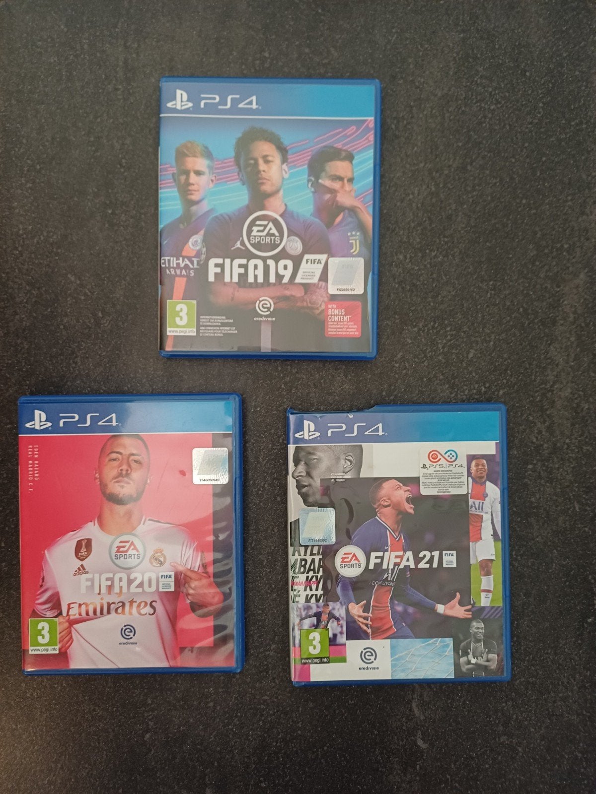 FIFA 19, FIFA 20 en FIFA 21 voor PS4 - Voetbalgames, Gebruikt, Ophalen of Verzenden, Eén computer, Sport