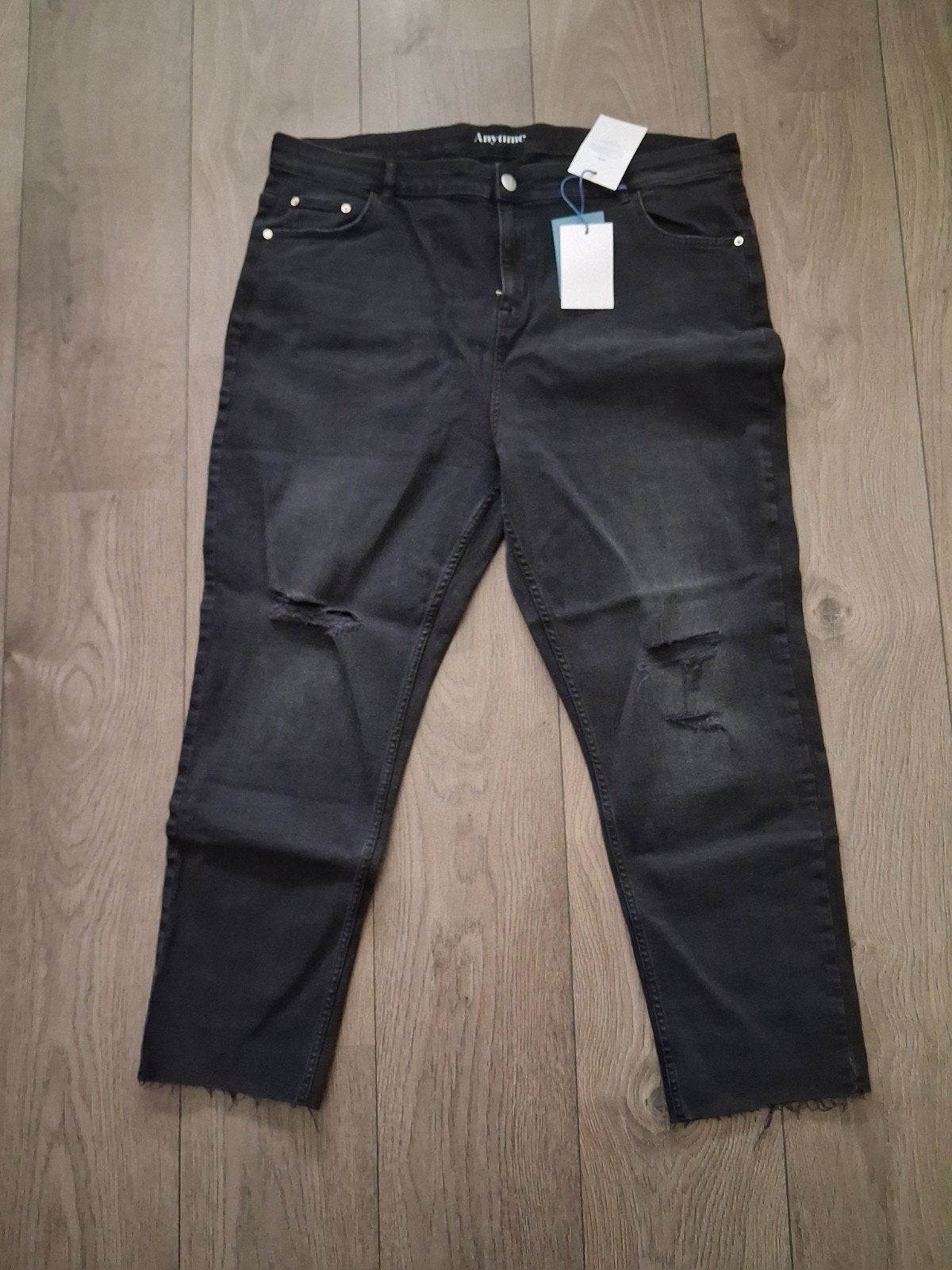 Dames jeans spijkerbroek anytime maat 52, Ophalen of Verzenden, Nieuw, Blauw
