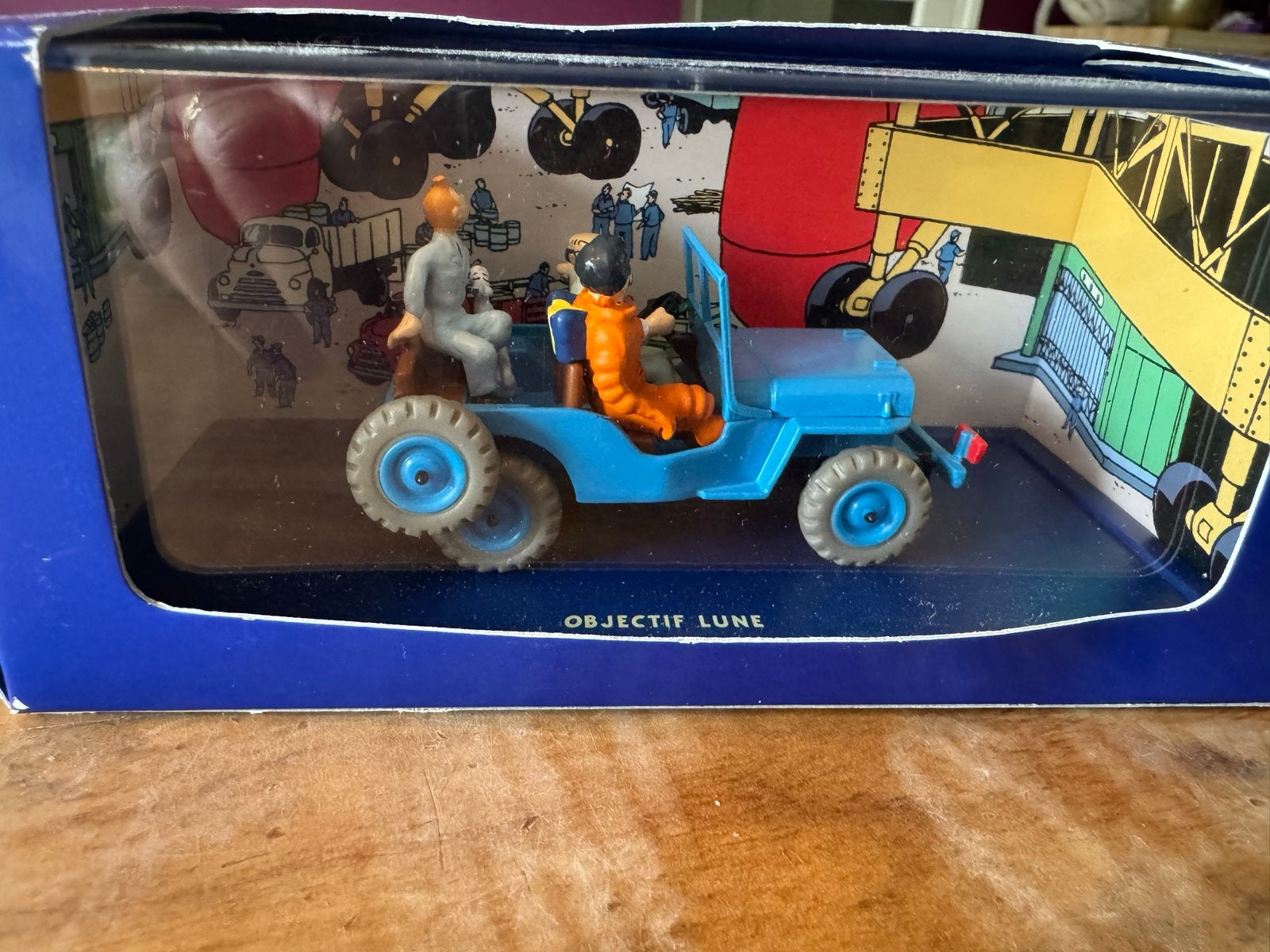 Kuifje Objectief Maan Jeep, Ophalen of Verzenden, Zo goed als nieuw