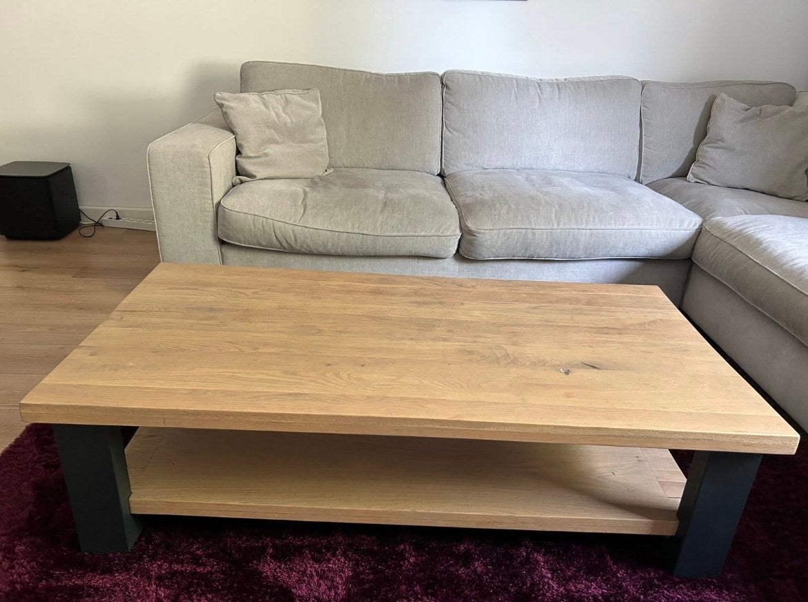 Ruime salontafel 140x70, Ophalen