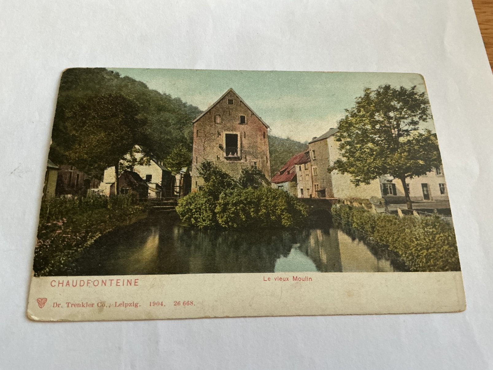V176 Chaudfonteine watermolen, Ophalen of Verzenden
