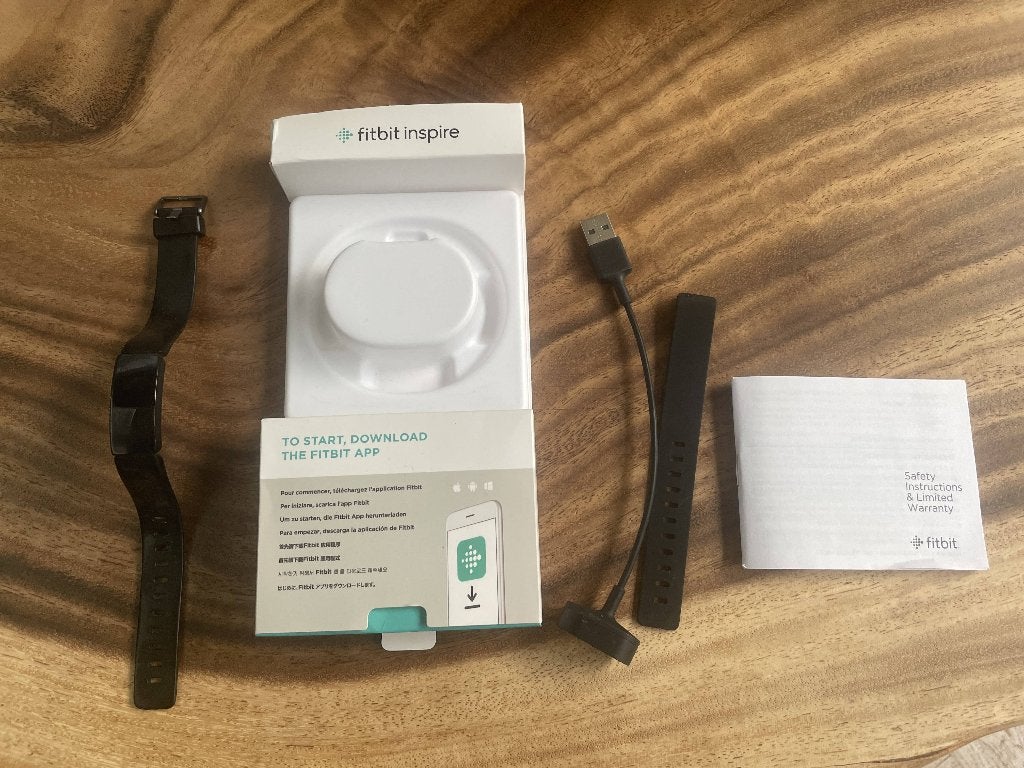 Fitbit Inspire, Ophalen of Verzenden, Gebruikt, Zwart, Android