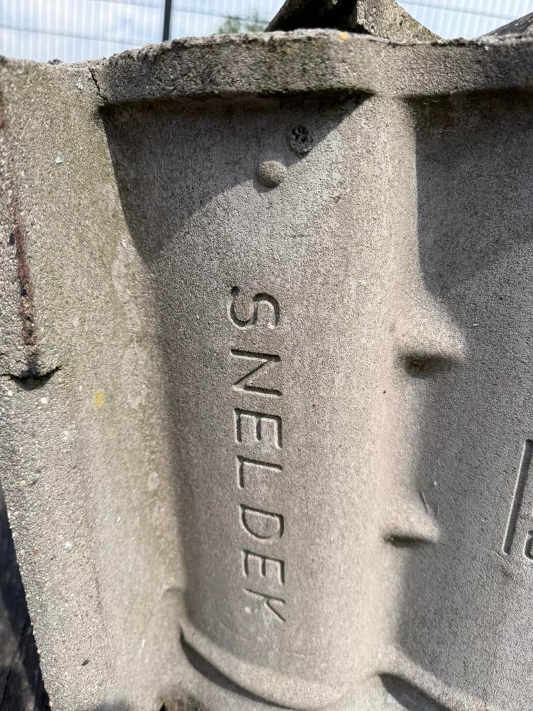 Hoekpannen sneldek RBB, Ophalen, Steen of Klei, Zo goed als nieuw, Minder dan 5 m²