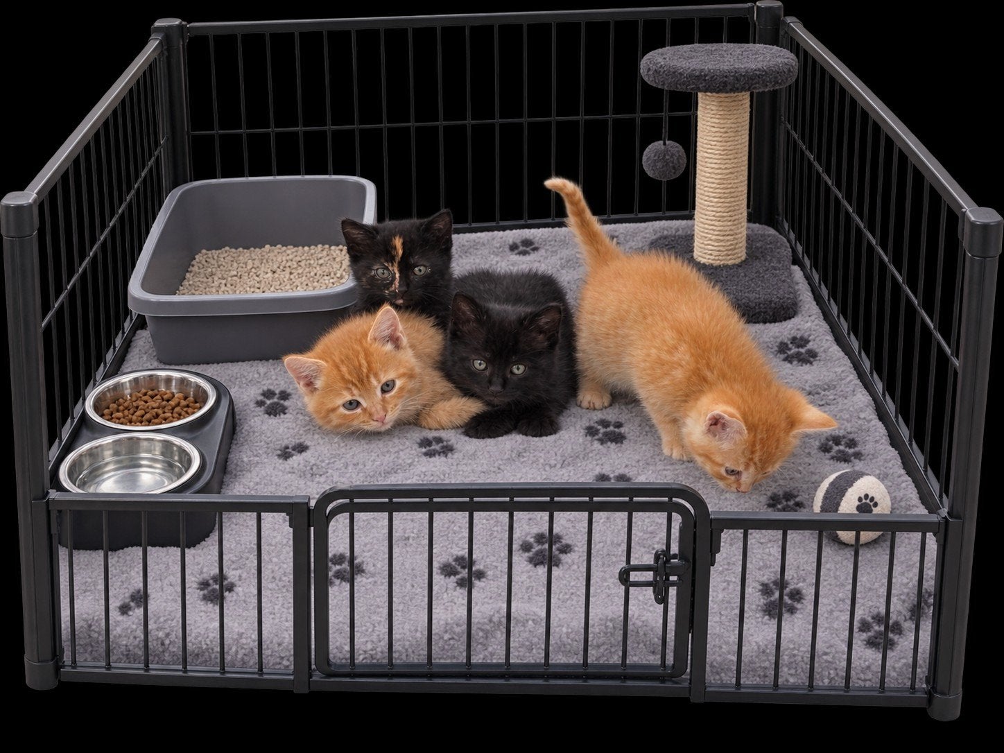 lieve kittens, Meerdere dieren
