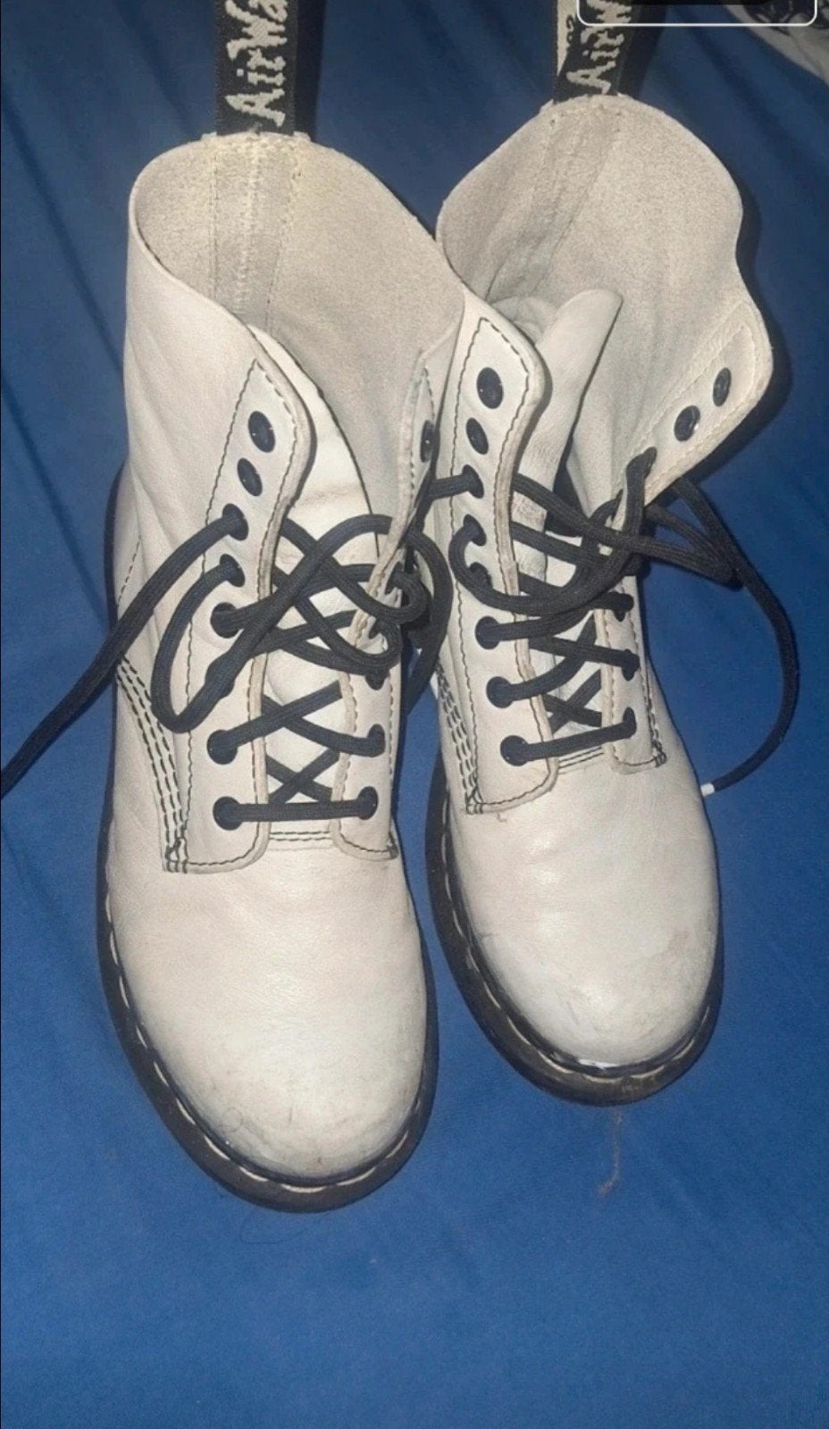 Dr. Martens- Maat 38, Wit, Lage of Enkellaarzen, Ophalen of Verzenden, Dr. Martens