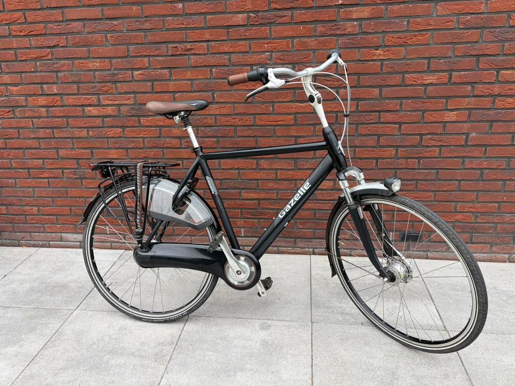 Gazelle orange 7 plus herenfiets., 57 tot 61 cm, Ophalen, Gebruikt, Gazelle