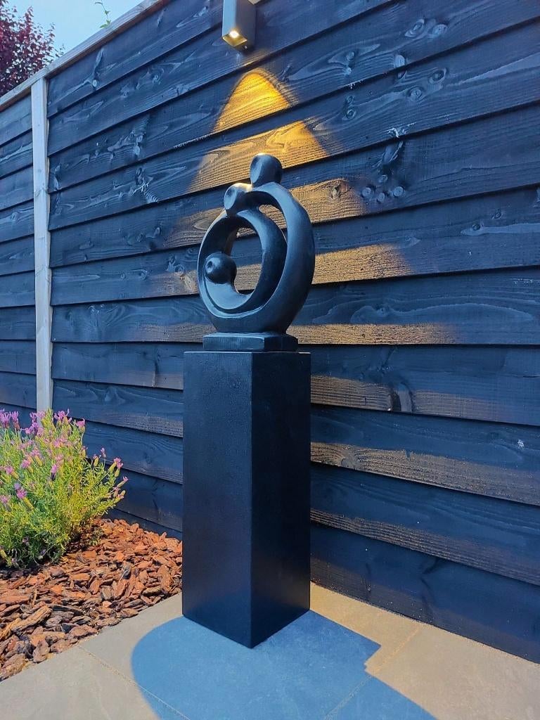 Blikvanger voor je tuin terrazzo beeld Desire evt met sokkel, Ophalen, Nieuw, Steen, Abstract beeld