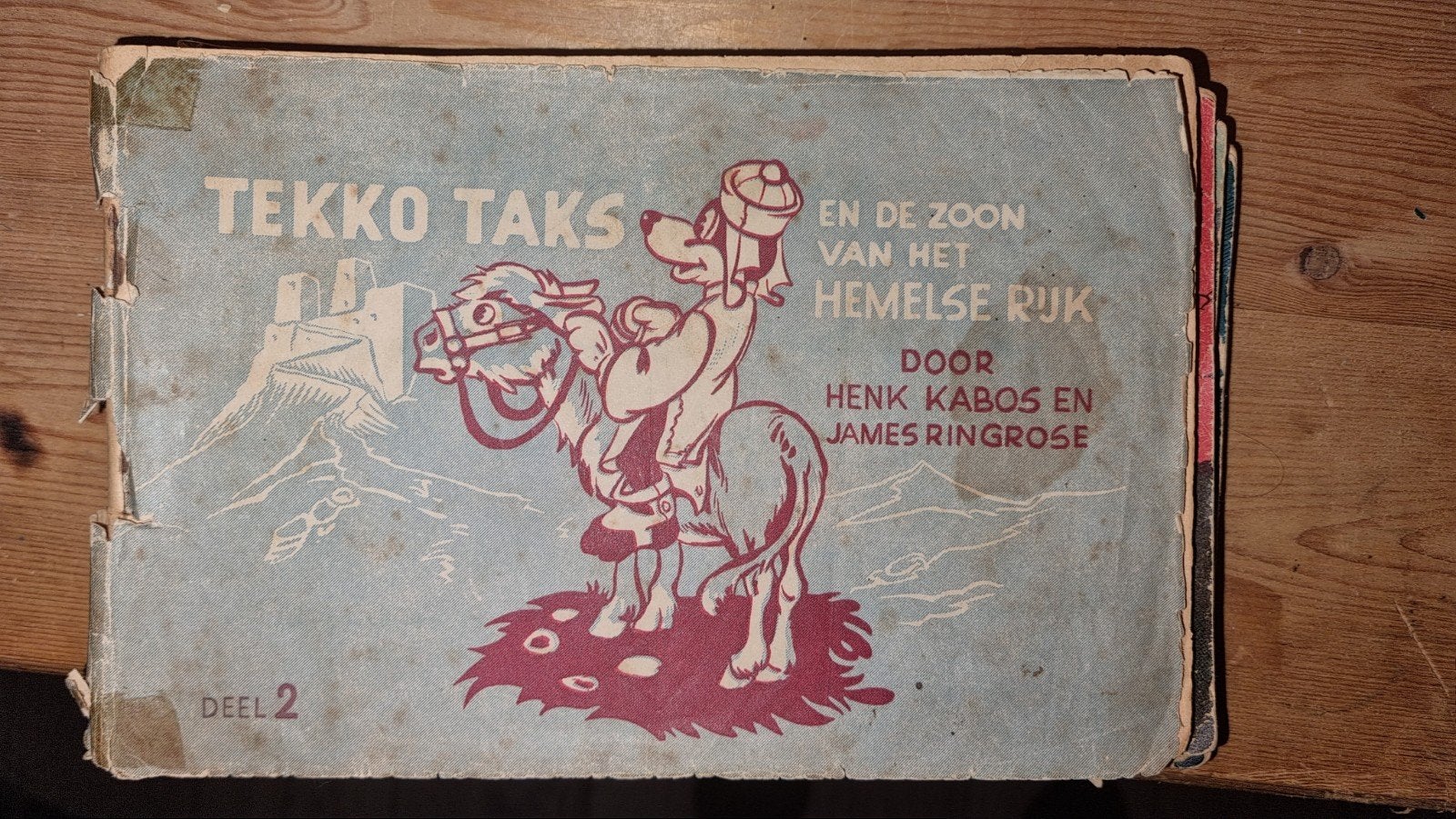 Tekko Taks en de Zoon van het Hemelse Rijk - Deel 2, Boeken, Eén stripboek, Ophalen of Verzenden, Gelezen, Marten Toonder