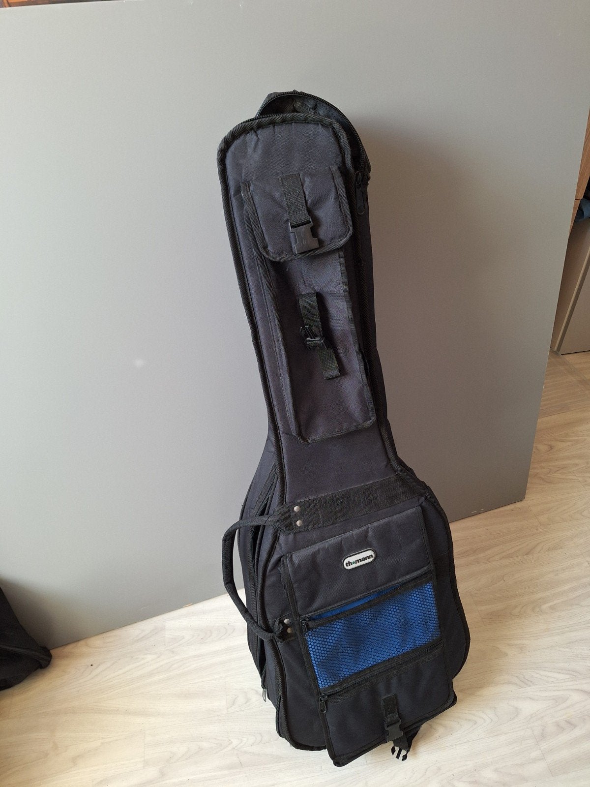 Thomann dubbele elektrische gitaartas, Ophalen of Verzenden, Gebruikt, Elektrische gitaar