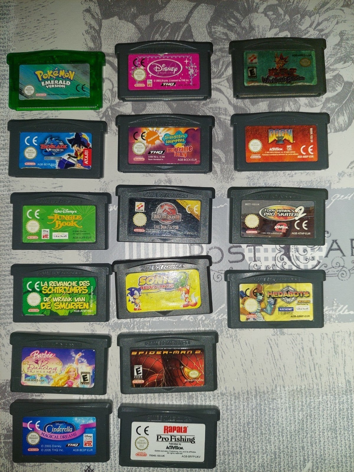 Gameboy Advance & Color Spellen - 26 x incl. Pokémon Emer, Spelcomputers en Games, Ophalen of Verzenden, Gebruikt, Avontuur en Actie