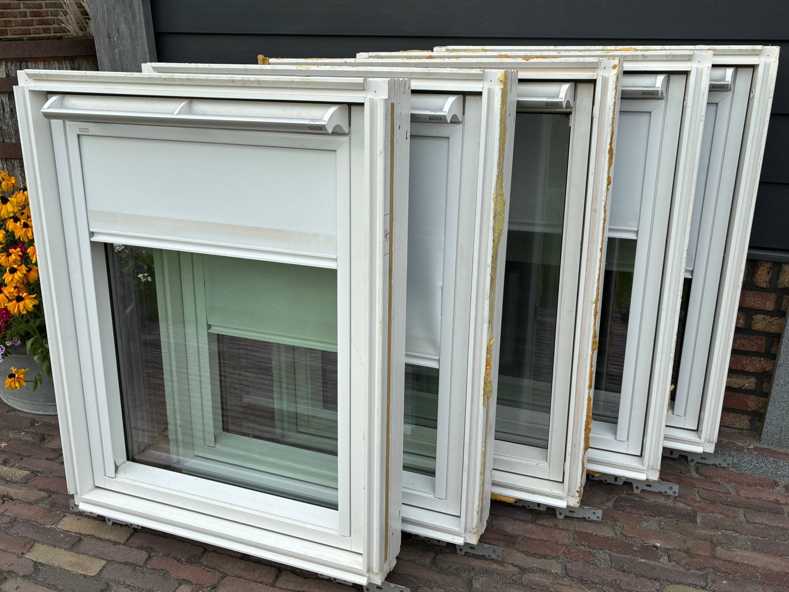 5x VELUX MK04 78x98 wit dakraam kantelraam zolderraam, Ophalen of Verzenden