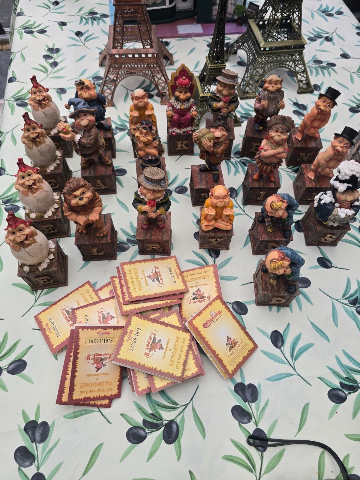 Efteling Het Volk van Laaf: Complete set van 21 beeldjes, Ophalen of Verzenden, Zo goed als nieuw